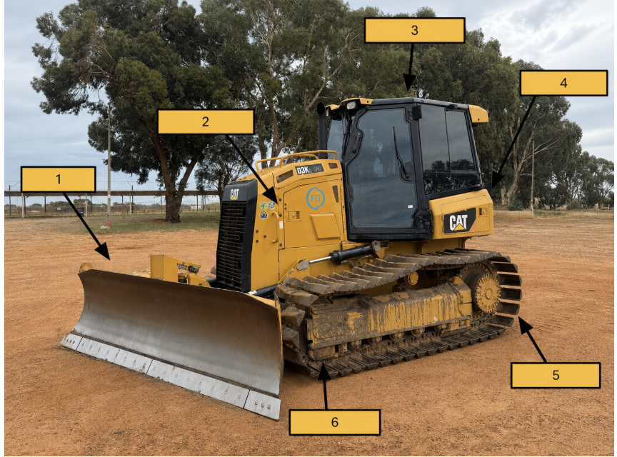 Conduct civil construction dozer operations