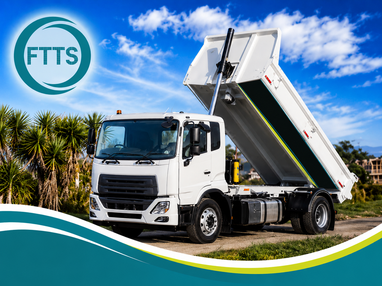 Conduct tip truck operations